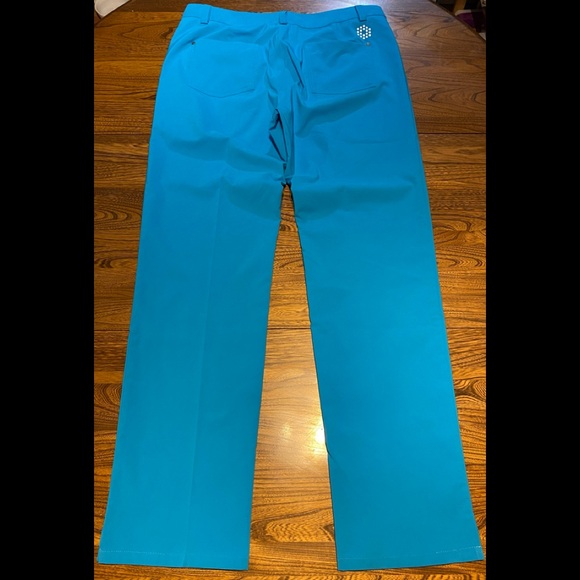 Puma Golf Blue 34 Pants - Picture 2 of 9